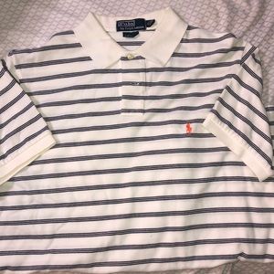 Stripped polo shirt